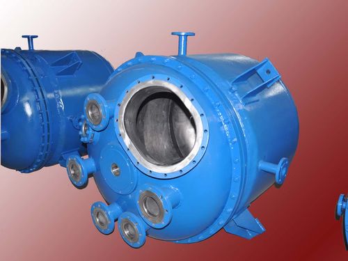 新樂化工設(shè)備用薄膜蒸發(fā)器來圖加工制作,化工廠用鈦蒸發(fā)器工廠